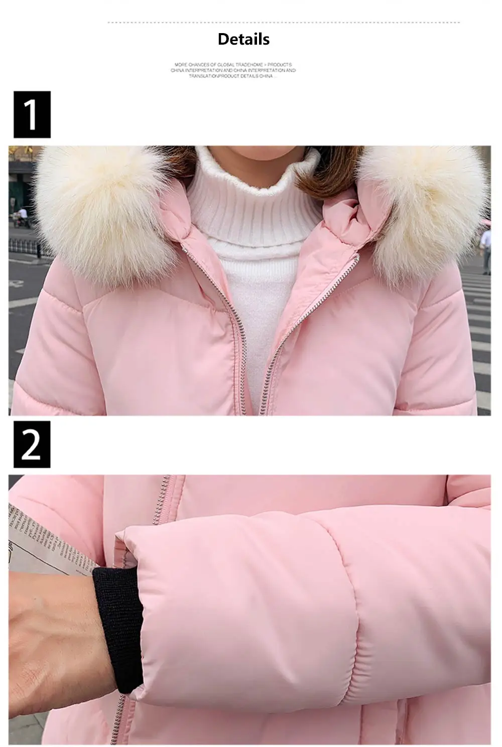 PinkyIsBlack/Новинка 2019 года; осенне-зимняя куртка для женщин; милое пальто с милыми кошачьими ушками; парка с длинным капюшоном; куртки Jaquata Feminina