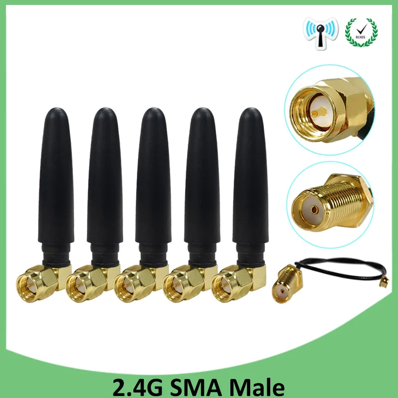 868 МГц 915 lora антенна 3dbi SMA Штекерный разъем GSM Водонепроницаемая + 21 см RP-SMA/u.FL Pigtail