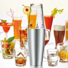 Смешанный измерительный гаджет для дома Портативные Инструменты барный коктейль-шейкер питие для вечеринки аксессуары из нержавеющей стали для кухни вина