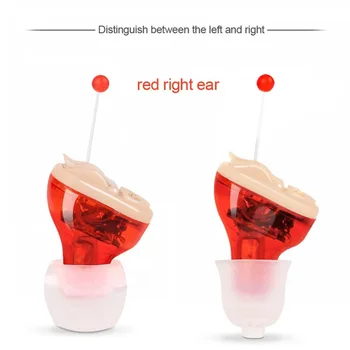 

Small Size Sound Voice Amplifier Enhancer CIC Mini In-Ear Noise Reduction Invisible Adjustable Hearing Aid Toiletry Kits health