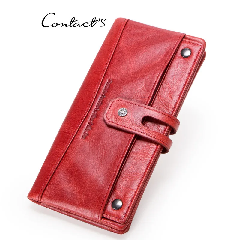 

Black Angel Amazon's long-term multi-functional lady's wallet with buckle to deliver mobile card handbag