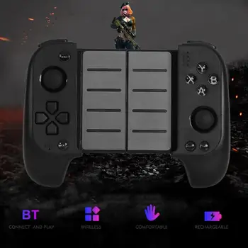 

7007F Telescopic Wireless Bluetooth Gamepad Controller Joystick for PUBG