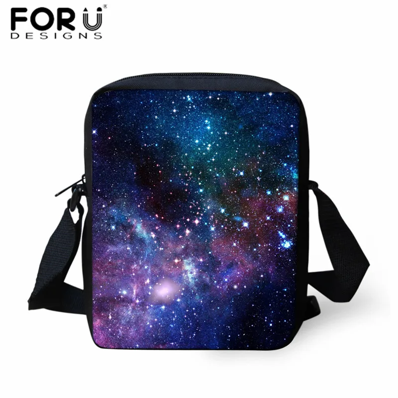 FORUDESIGNS Backpack for Teenager Girls Boys School Bags the Space Galaxy Women Travel Bagpack Children School Rucksack - Цвет: Z3161E