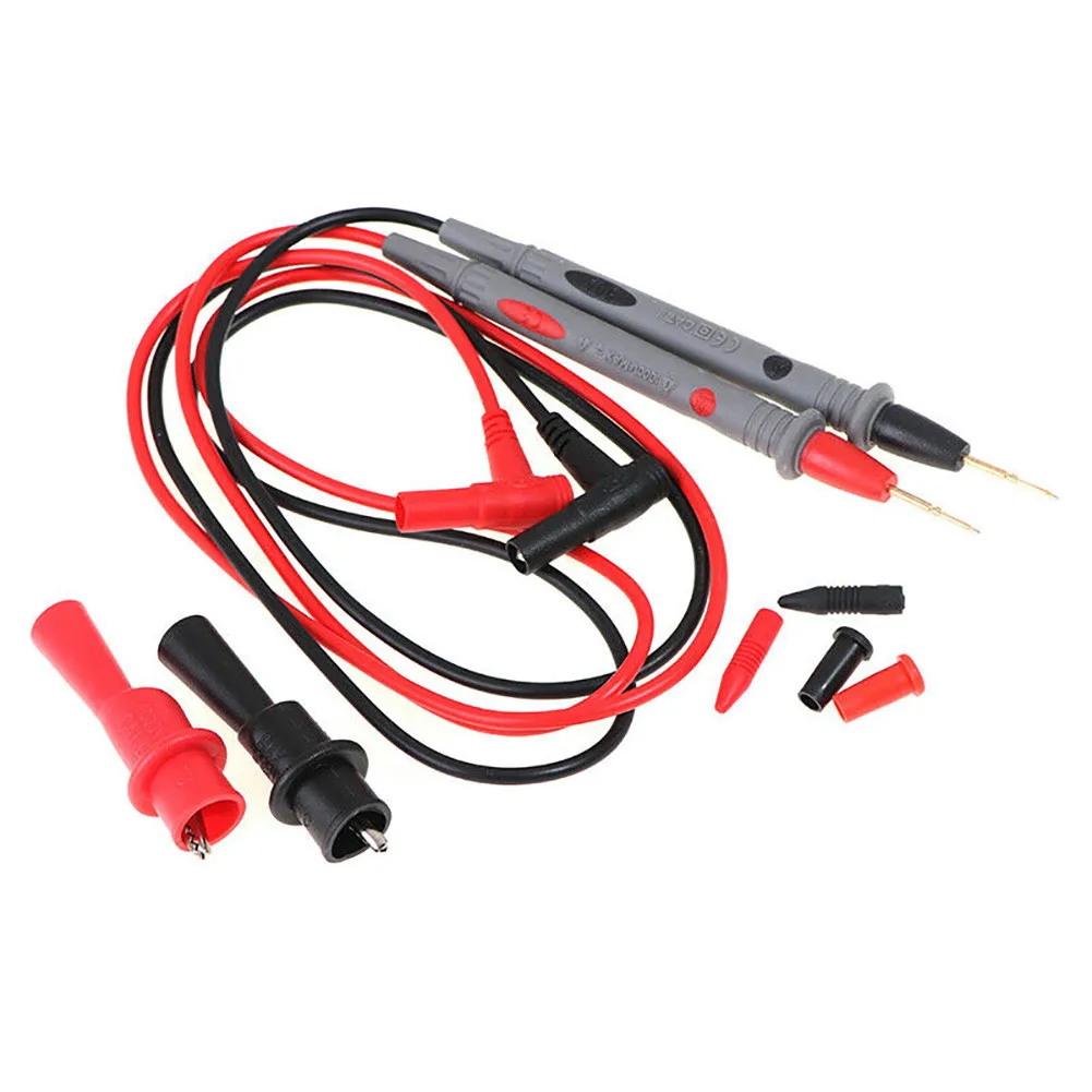 

1 Set 1000V20A Probe Lead With Alligator Clip Crocodile Clamp Cable Multimeter Test