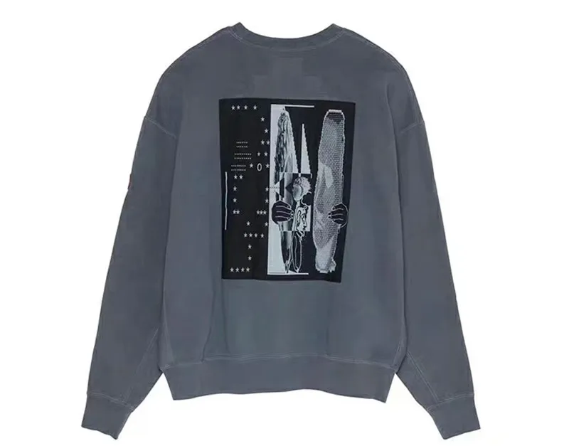 High Street CAVEMPT толстовки для мужчин и женщин повседневные Kanye West мыть сделать старый крест вышивка C. E CAV EMPT толстовка с капюшоном