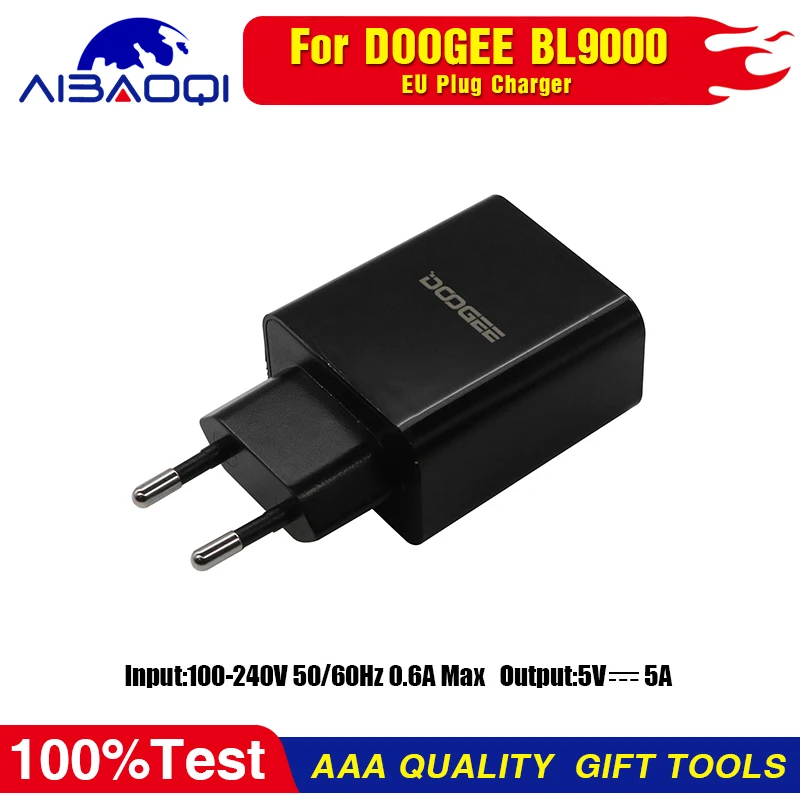 Новый оригинальный 5V 5A USB адаптер переменного тока Зарядное устройство ЕС