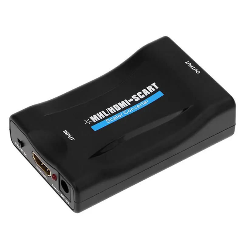 HDMI к Scart конвертер адаптер HDMI 1080P Бытовая электроника конвертер HD tv Box