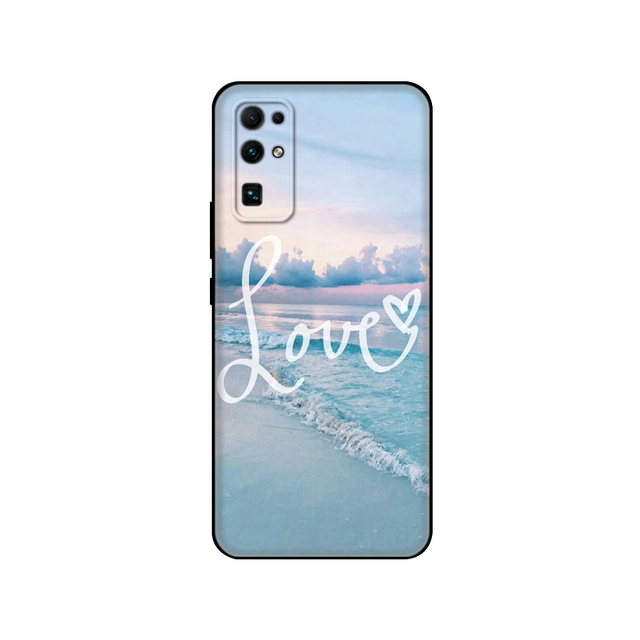 HONOR 30 Case 6.53 inch BMH-AN10 Soft Silicon TPU Back for Honor 30 Pro Plus Cover honor 30 Premium Bumper black tpu case