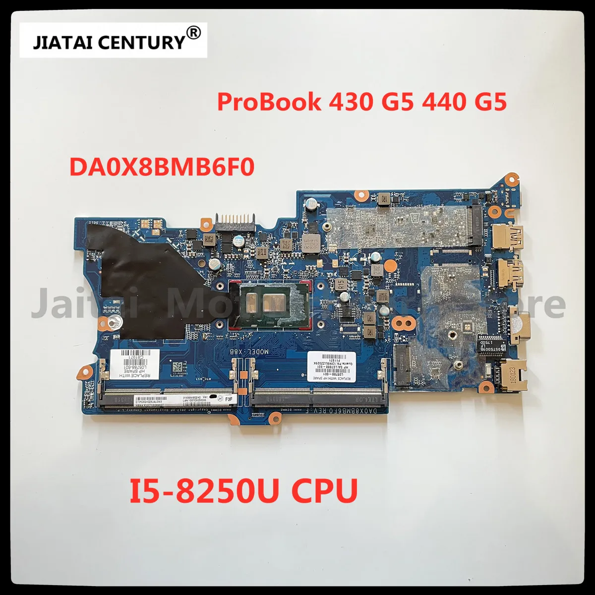 Для HP ProBook 430 G5 440 Материнская плата ноутбука L01039-001 L01039-601 DA0X8BMB6F0 с SR3LA i5-8250U