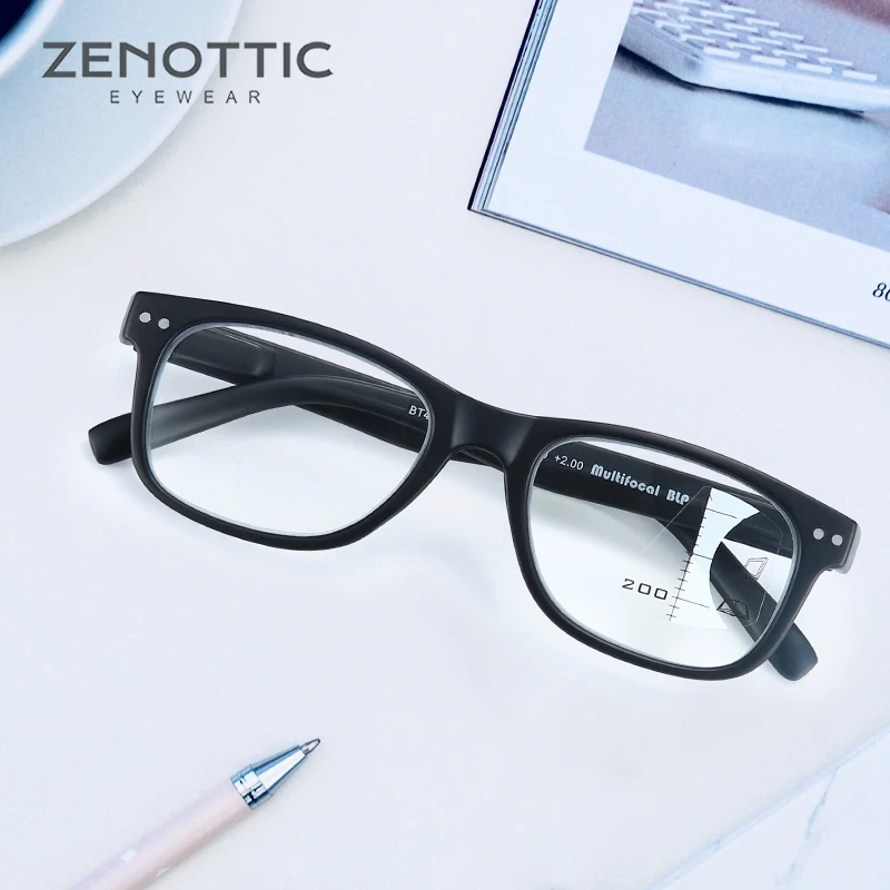 Очки для чтения ZENOTTIC мужские квадратные с блокировкой синего света