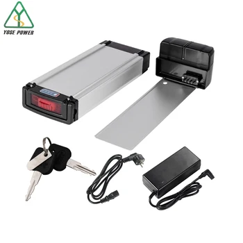 

Electric Bike Rear Rack Ebike Battery 36V 15.6Ah 10Ah for E-GO!, Wondervelo,Hapex, City Line F1 F2,M1 M2 No Carrier Ebike AKKU