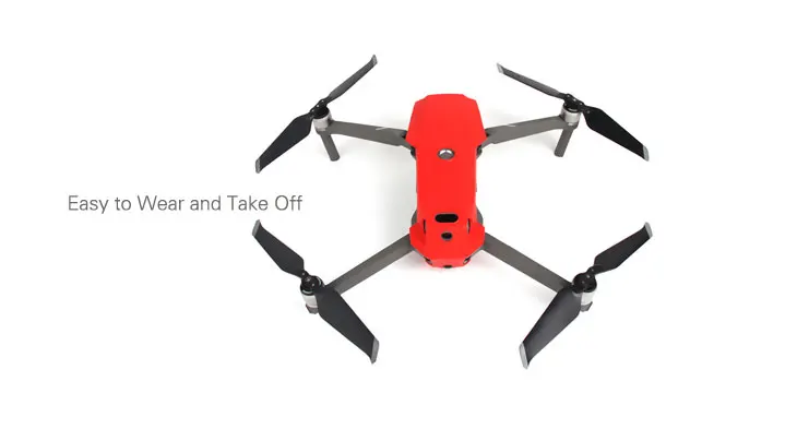 Силиконовый чехол для DJI Mavic 2 Pro Zoom Drone защитный чехол водонепроницаемый и пылезащитный аксессуары Запчасти