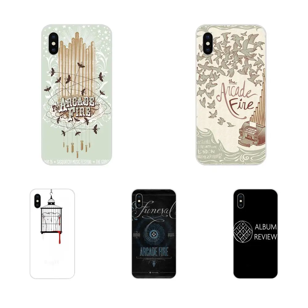 

For Huawei Honor Nova Note 5 5I 8A 8X 10 Pro 9X For Moto G G2 G3 G4 G5 G6 G7 Plus TPU Protector Arcade Fire Indie Canada