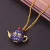 Teapot necklace