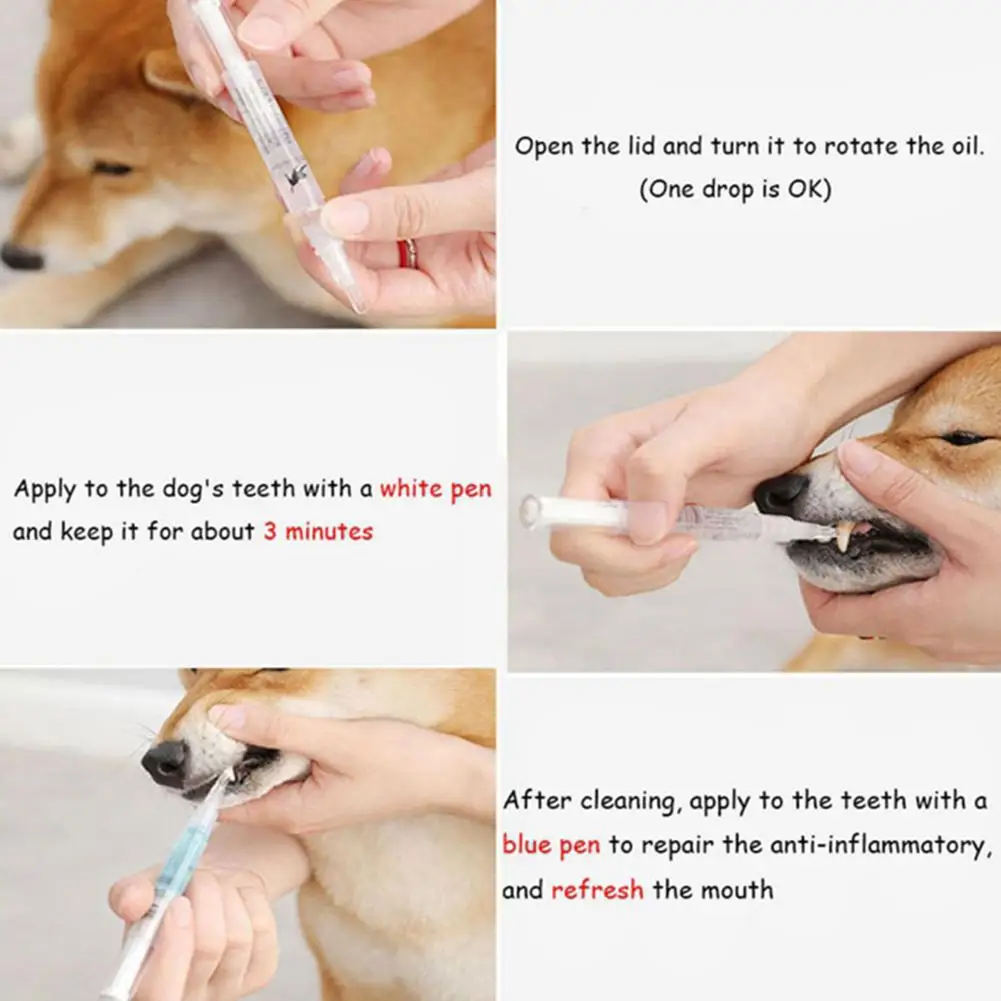 DishyKooker набор для чистки зубов для домашних животных зубная щетка красоты для собак кошек зубной камень Стоматологическая чистящая ручка
