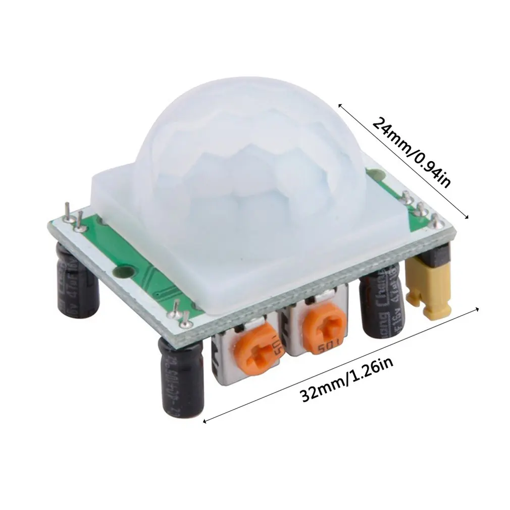Hc-Sr501 Infrared Sensor Module Human Body Infrared Sensor Module Pyroelectric Infrared Sensor Module