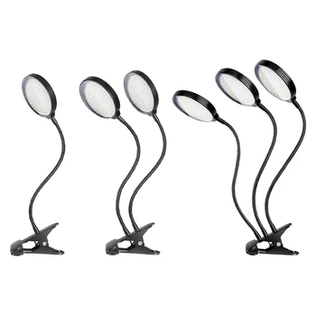 

LED Clip Disc Plant Grow Light Waterproof 5 Dimmable Timing Sunlight Lamp