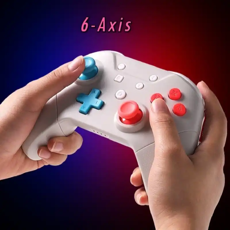 ワイヤレスbluetoothのゲームパッドnsプロ Pc Nfcポケモンターボ6軸ゲームコントローラジョイスティックニンテンドースイッチlite ゲームパッド Aliexpress