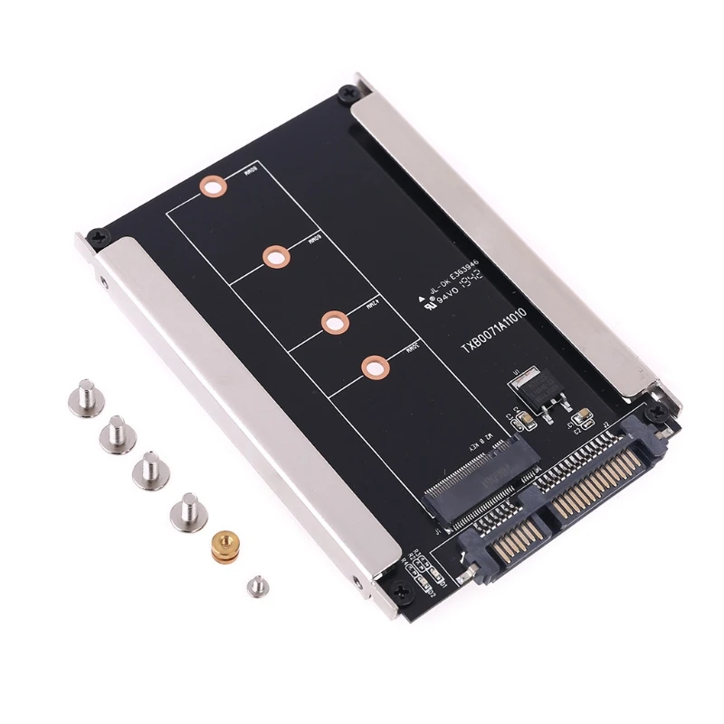 

SATA 3 to M.2 B Key NGFF SSD 6Gbps/s Expansion Card Adapter Module Enclosure