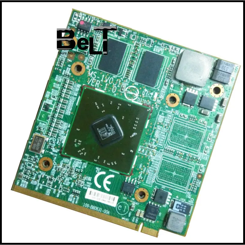 

Видеокарта HD4570 HD 4570 512 Мб для ноутбука MSI EX627 EX628 EX625 GX623 MS-1V0J1 1651 1674