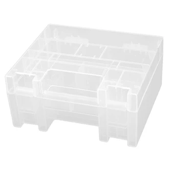 

Hard Plastic Batteries Battery Case Holder Storage Box (for AAA/AA/D)