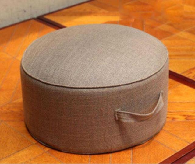 Round Kids Sitting Stools Tatami Cushions  Washable Bedroom Living Room Chair Pad