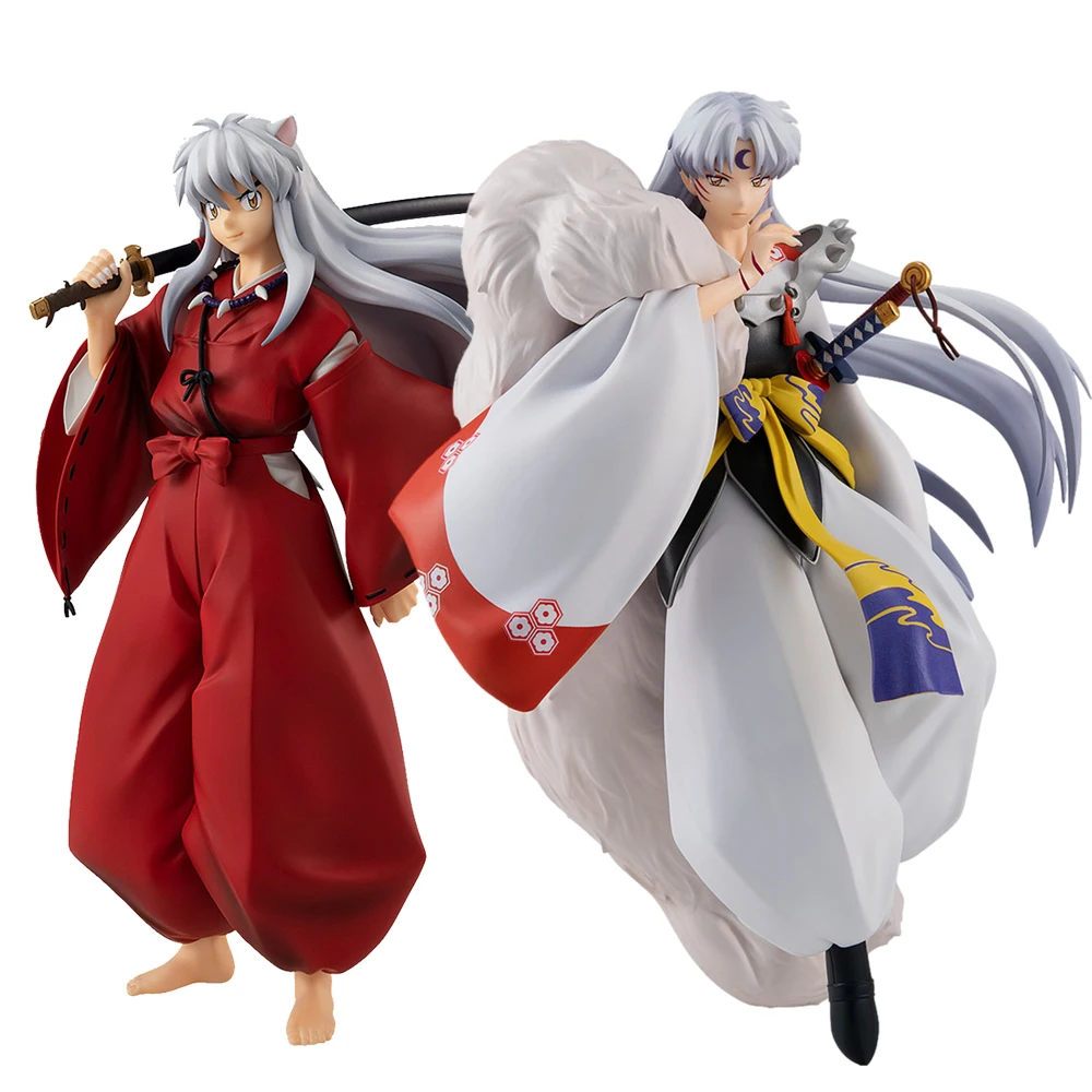 

Judai Original GSC Up Parade Anime InuYasha Sesshoumaru Higurashi Kagome Kikyou PVC Action Figure Model Doll Toys