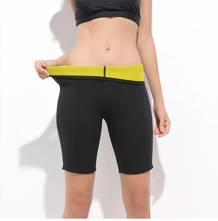 Free Shipping Sports Violently Sweat Fifth Pants Fitness Running Fat-Reducing Bodybuilding Shorts slimming products