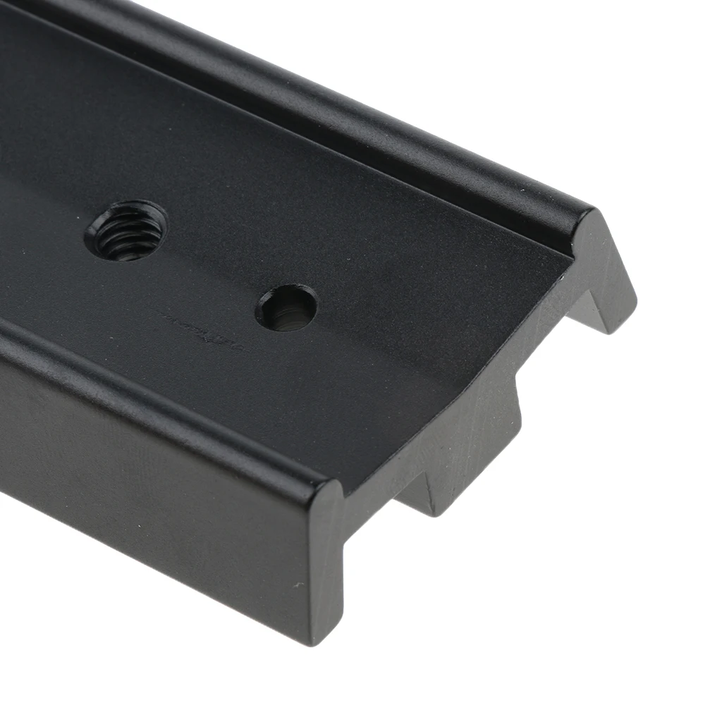 Metal Telescope Dovetail Mounting Plate for Equatorial Tripod Long Version - 70mm (Black)