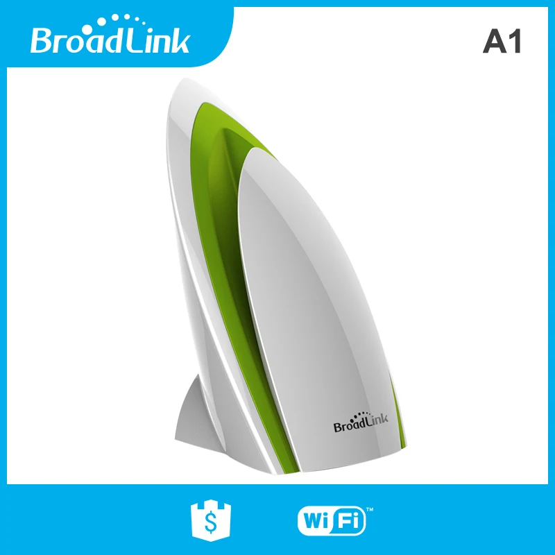 Broadlink A1 умный детектор качества воздуха, электронный датчик беспроводной температуры, датчик влажности, VOC, светильник, датчик голоса для умного дома