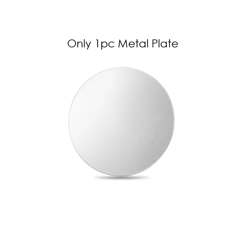 1pc Metal Plate Lovebay 360 Металлическая магнитная автомобильная подставка для телефона для iphone, samsung, Xiaomi, автомобильная магнитная подставка на вентиляционное отверстие, автомобильный держатель gps - Цвет: 1pc Metal Plate