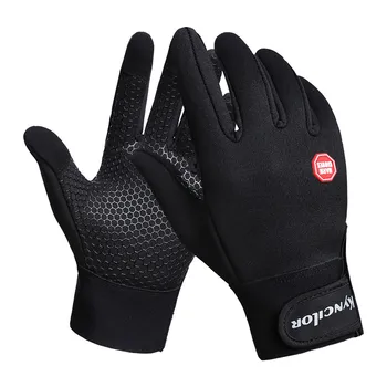 

New Men And Women Winter Outdoor Thick Windproof Sports Riding Warm Mountaineering Mobile Phone Touch Screen Gloves#YL10