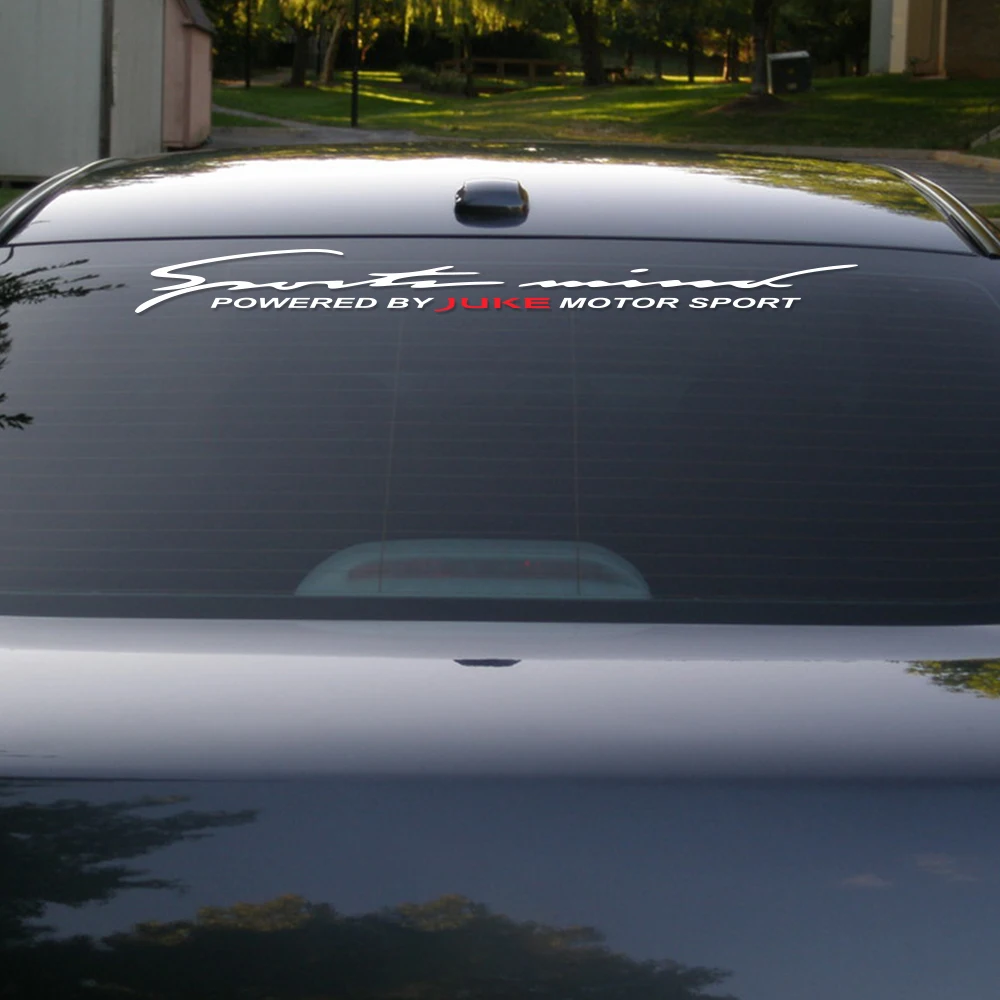 

Auto Decor Front Rear Windshield Vinyl PVC Stickers For Nissan Juke 90*12CM Car Styling Reflective Sport Decals Car Accessories
