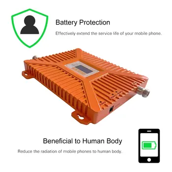 

GSM/3G WCDMA 900/2100MHz Dual Frequency Dual LCD Display Mobile Phone Signal Booster Cell Phone Signal Repeater