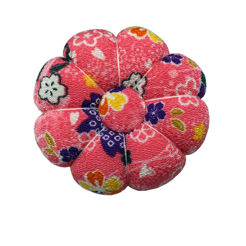 1Pc Pumpkin Shaped Needle Pin Cushion Sewing Needle Pillow DIY Tool Cross Stitch Sewing Accessories 