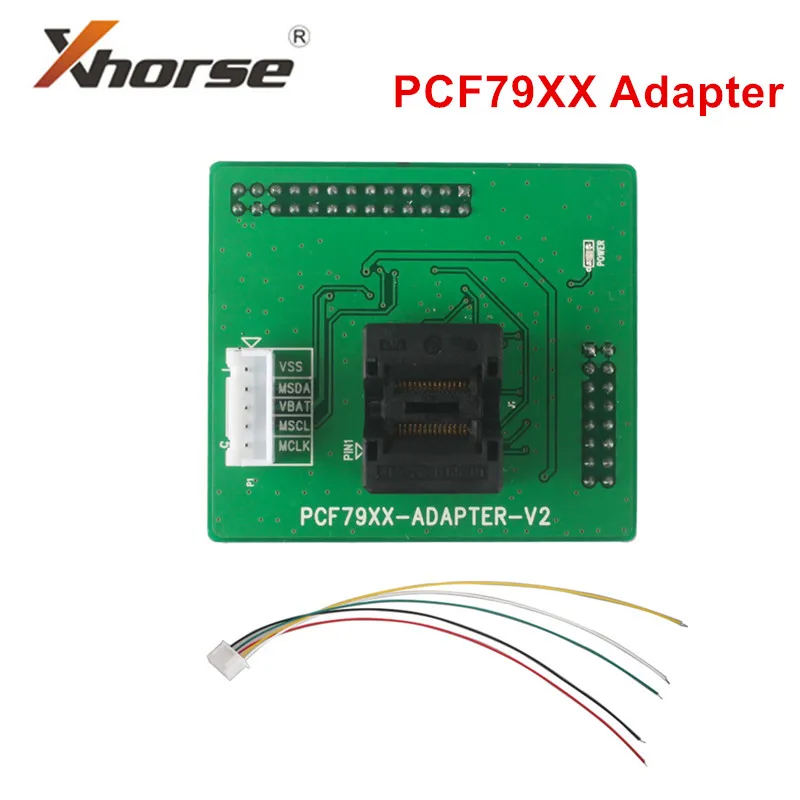 

Xhorse PCF79XX Adapter for VVDI PROG Programmer To Read and write PCF79XX transponder Support PCF7922/41/45/52/53/61