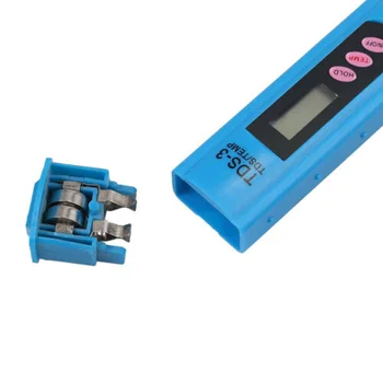 

Blue Digital PH Meter Water Purity Meter Tester Pen LCD Display 0-9990ppm Range