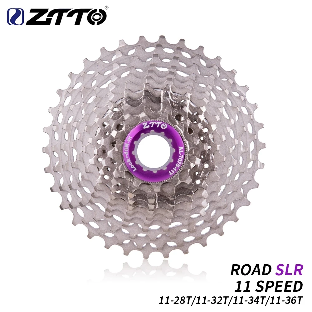 ZTTO Road Bike SLR Cassette UltraLight 11 Speed 11-32/34T Gravel Bike Freewheel