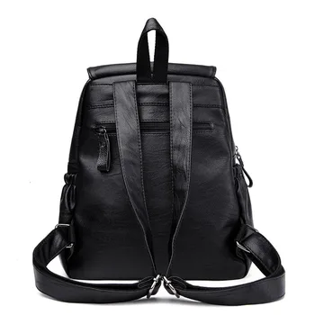 

Both Shoulders Package Woman Package 2019 Student Pu Will Capacity Travelling Bag