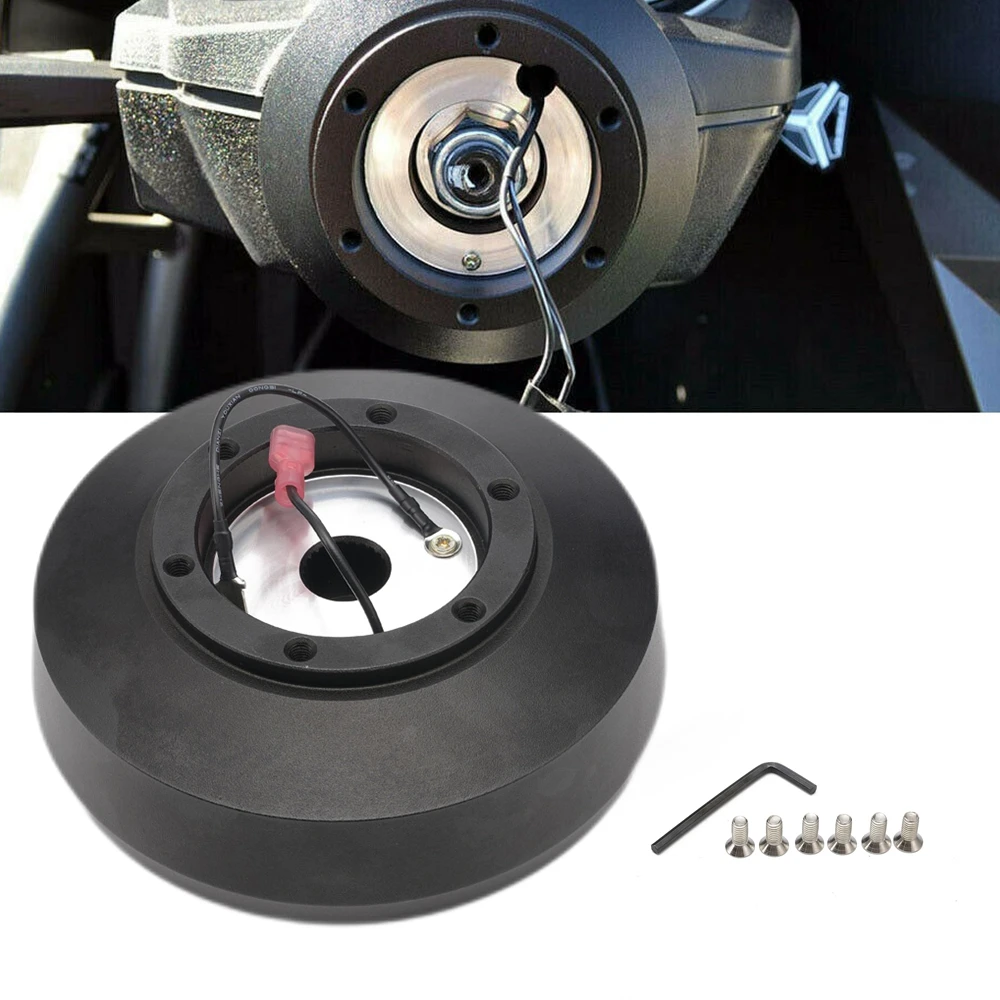 Hubsport Aluminum Steering Wheel Short Hub Adapter Boss Kit For Ford F150/f250/f350 19922002