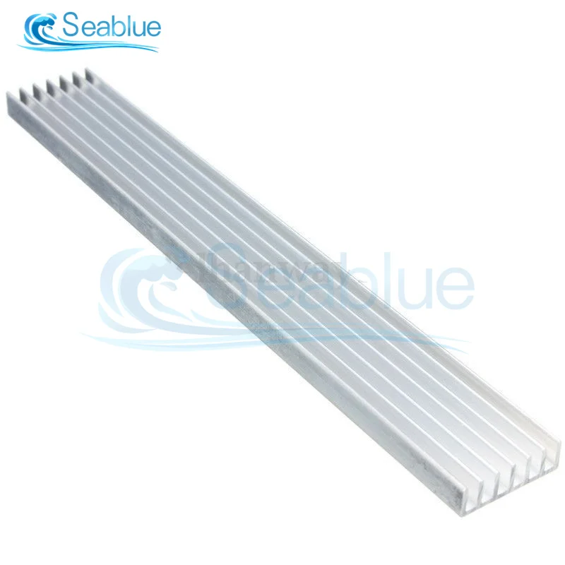 

150x20x6MM Aluminum Heat Sink Chip Heat Dissipation LED Power IC PC Heat Sink Radiator Ic Cooling Elektronische Chipset