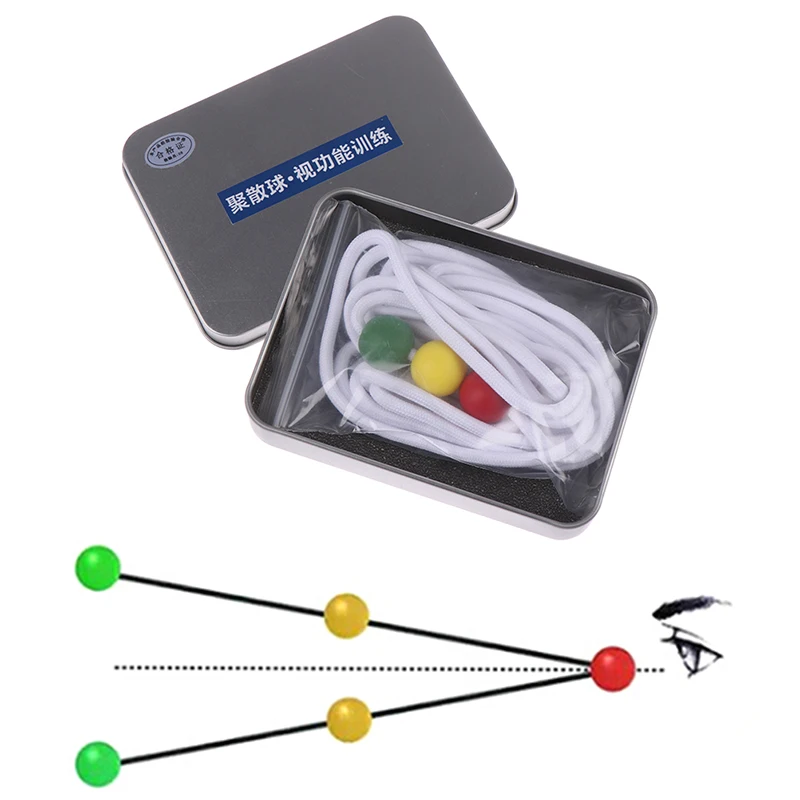 1pc Children Training Diameter String Vision Convergence Insufficiency Tool