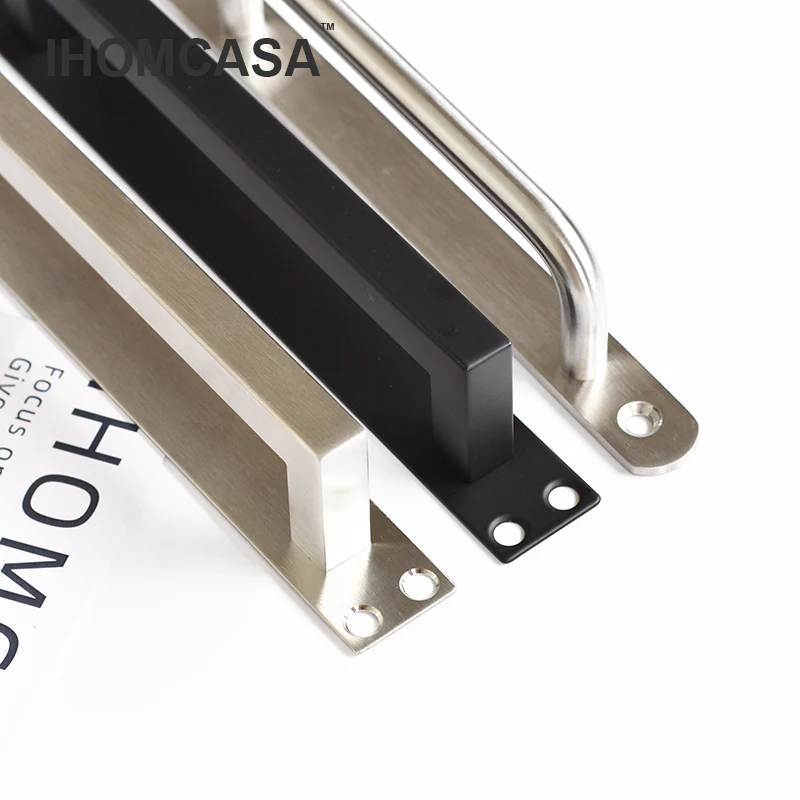 Door Handles Balcony Sliding Door Handle Bedroom Kitchen Furniture Knobs Hardware Pull Stainless Steel Aluminum Alloy