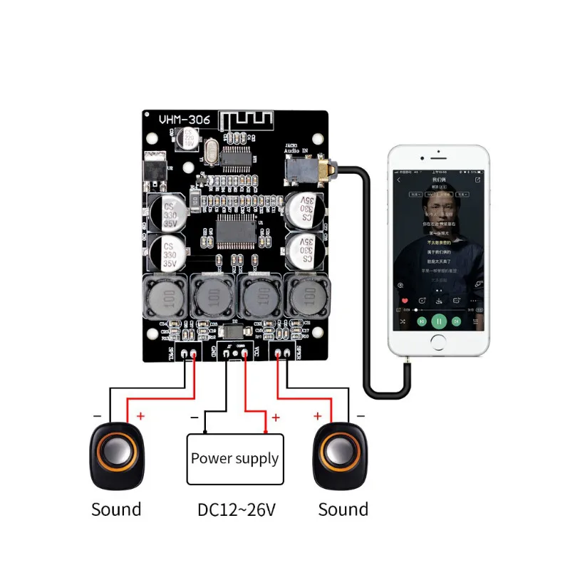 SOTAMIA TPA3118 Bluetooth усилитель мощности плата Amplificador 2x30 Вт стерео цифровой аудио усилители домашний звуковой кинотеатр DIY