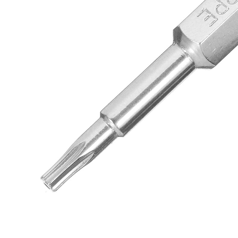 12Pcs Screwdriver Tamper Proof Safety Bits Set Drill Torx Flat Head Driver Bits Alloy steel high hardness ferramenta