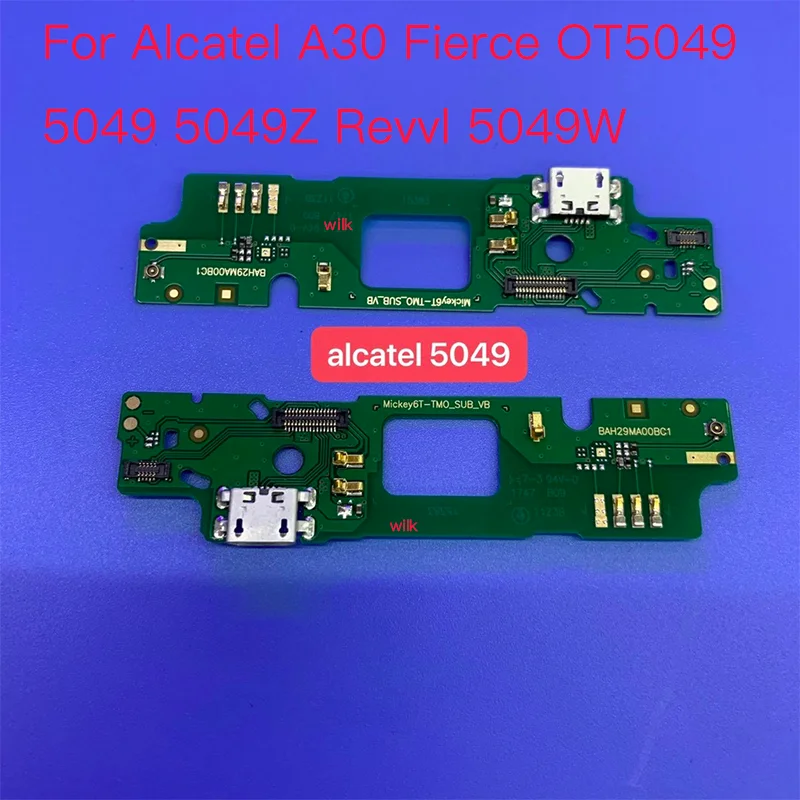 Новый USB Порты и разъёмы зарядная плата для Alcatel Работает с любым оператором A30 Fierce