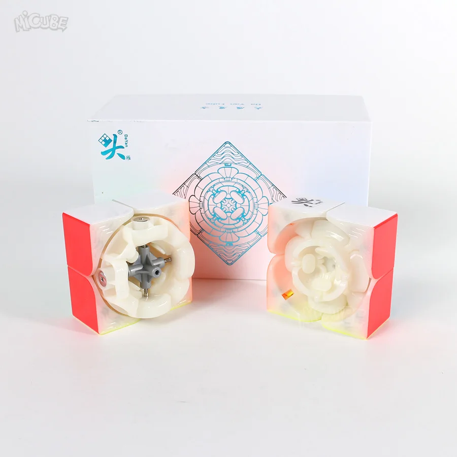 Магнит Neo Cube 2x2 DaYan TengYun M 2x2x2 магнитные Волшебные кубики без наклеек Cubo Magico профессиональная скорость WCA 50 мм