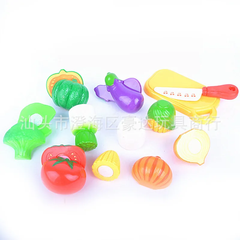 Детский игровой домик игрушки модель фрукты чехол слайсер может резать овощи и игрушечные фрукты кухонный набор