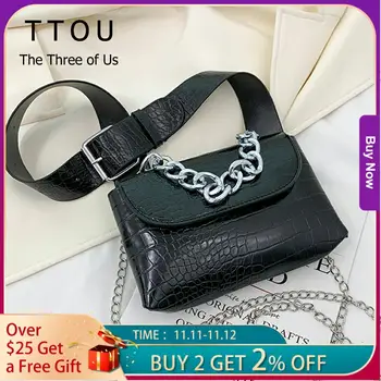

Famous Design Small PU Leather Crossbody Bags For Women 2020 Luxury Solid Chain Shoulder Messenger Bag Female Travel Handbags