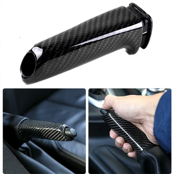 

Carbon Fiber Universal Car Handbrake Grips Cover Interior for BMW 1 2 3 4 Series E46 E90 E92 E60 E39 F30 F34 F10 F20 Accessories